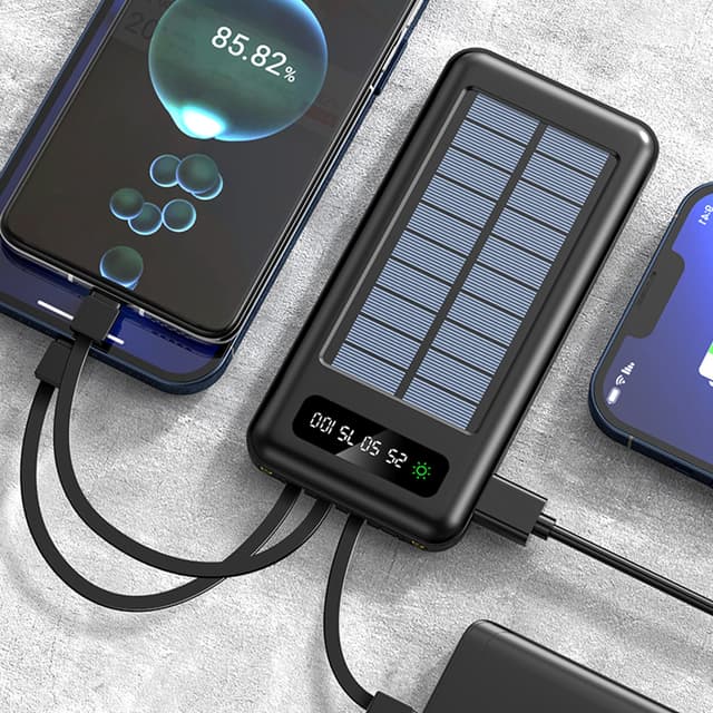 Power bank COMICELL CO-A79 4in1 SOLAR 20000mAh 2.1A crni-1