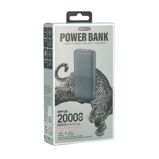 Power Bank Remax Nowe RPP-26 20000mAh crni-2