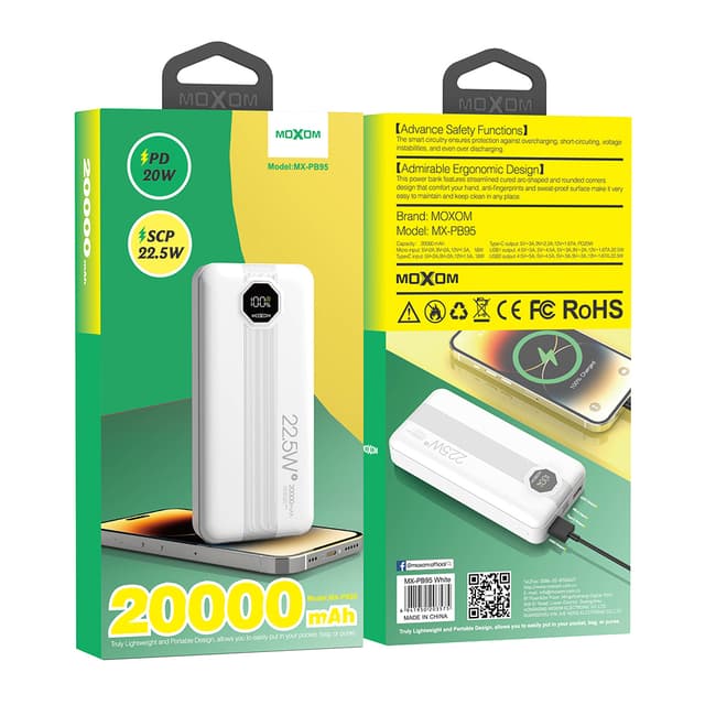 Power bank Moxom MX-PB95 20000mAh SCP22.5W+PD20W beli-1