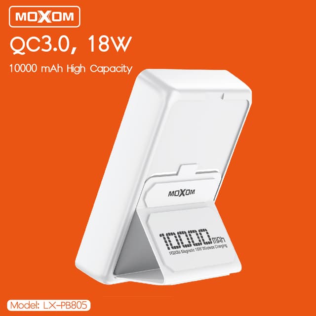 Power Bank MagSafe Moxom LX-PB805 LED SCP22.5+PD20W 10000mAh beli-2