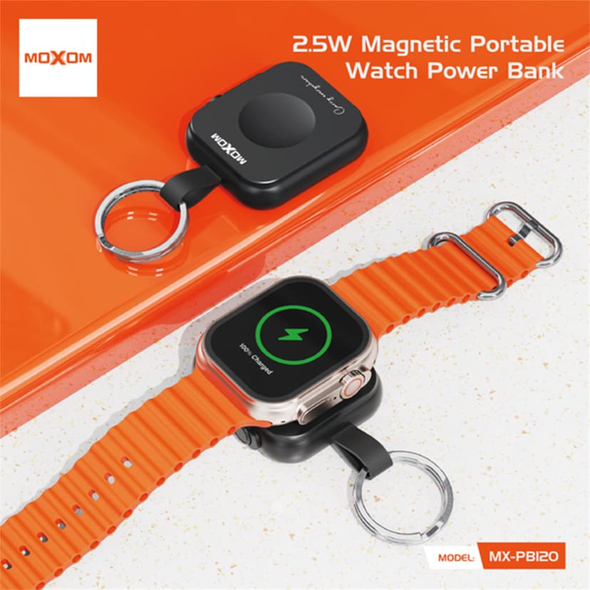 Power bank za smart watch MOXOM MX-PB120 2500mAh-1