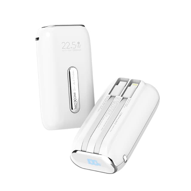 Power bank Moxom MX-PB108 brzo punjenje PD20W SCP22.5W 10000mAh 3.0A beli-0