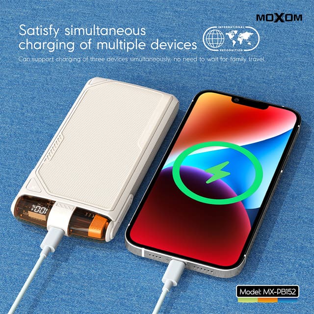 Power bank Moxom MX-PB152 super brzi PD20W QC18W SCP22.5W 10000mAh 3A beli-1