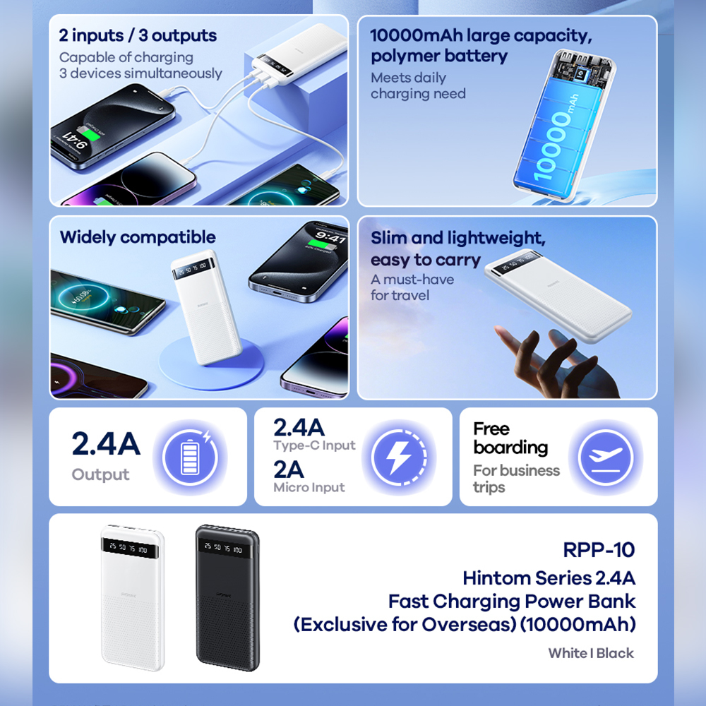 Power bank REMAX RPP-10 10000mAh beli-3