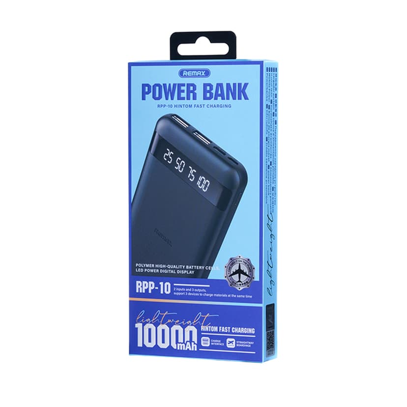 Power bank REMAX RPP-10 10000mAh crni-1