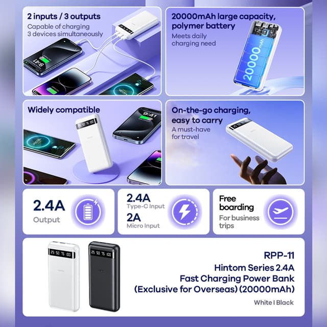 Power bank REMAX RPP-11 20000mAh beli-3