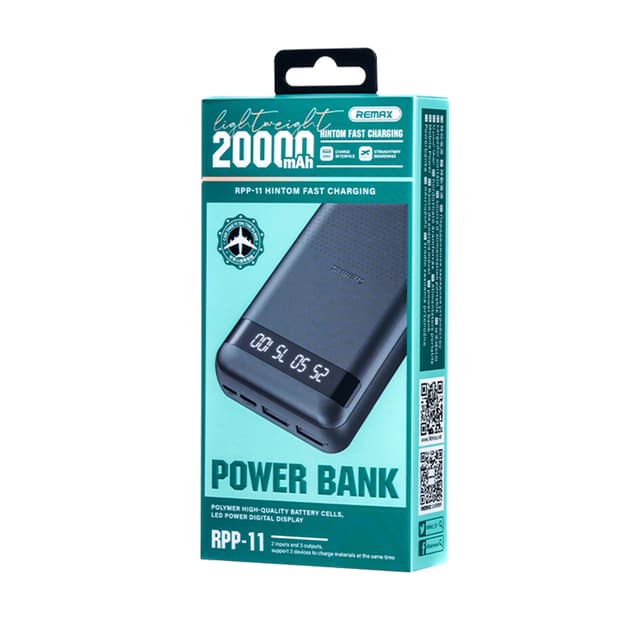 Power bank REMAX RPP-11 20000mAh crni-1