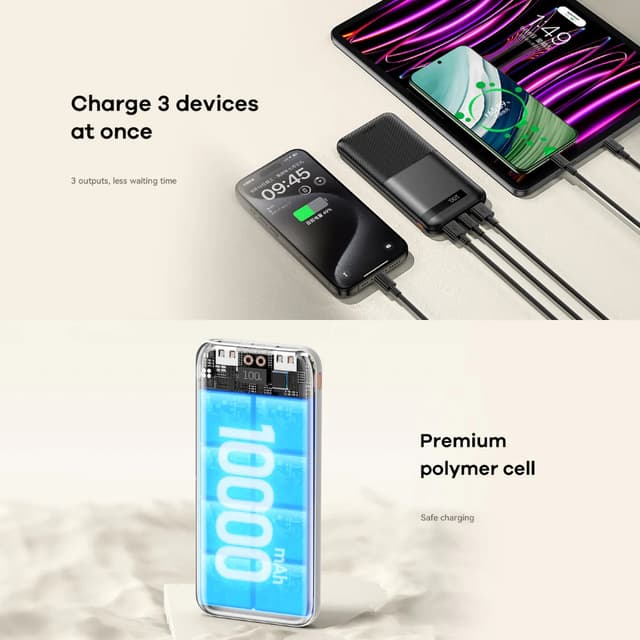 Power Bank REMAX Piloteer 20W PD+22.5W QC 10000mAh RPP-71 beli-2