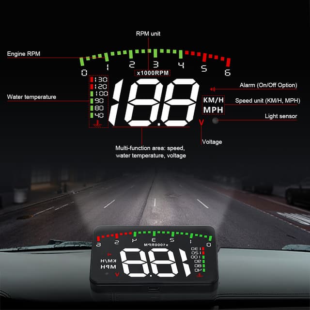 HUD uredjaj za automobil A900-3