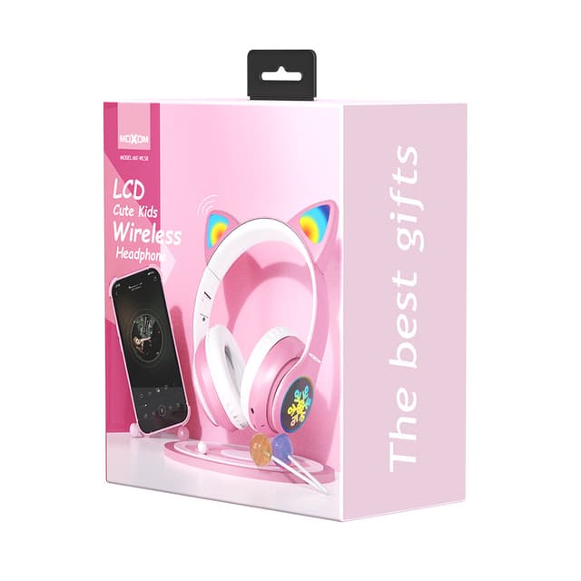 Slusalice Bluetooth Moxom MX-WL58 pink-1