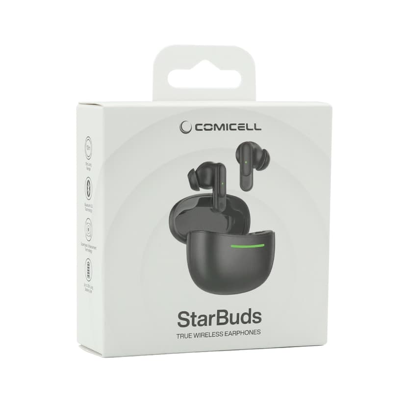 Slusalice Bluetooth Comicell StarBuds crne-1