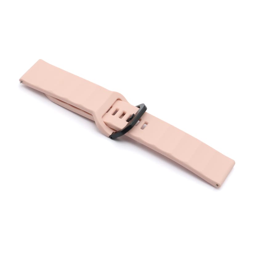 Narukvica za smart watch Silicone Wave 22mm retro roze-0