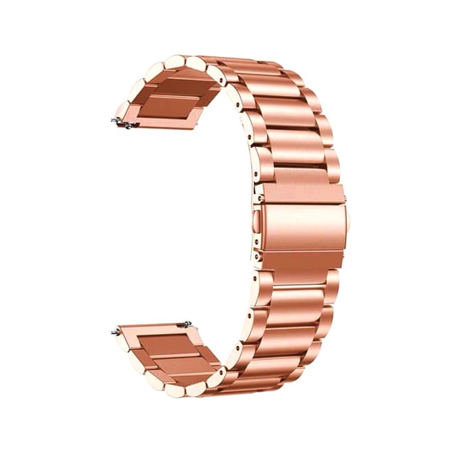 Narukvica za smart watch Metal 3B 22mm rose gold-0