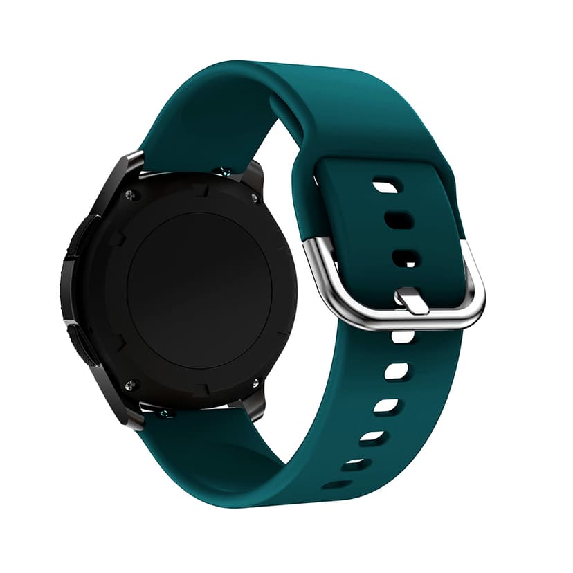 Narukvica za smart watch Silicone Solid 22mm tamno zelena-0