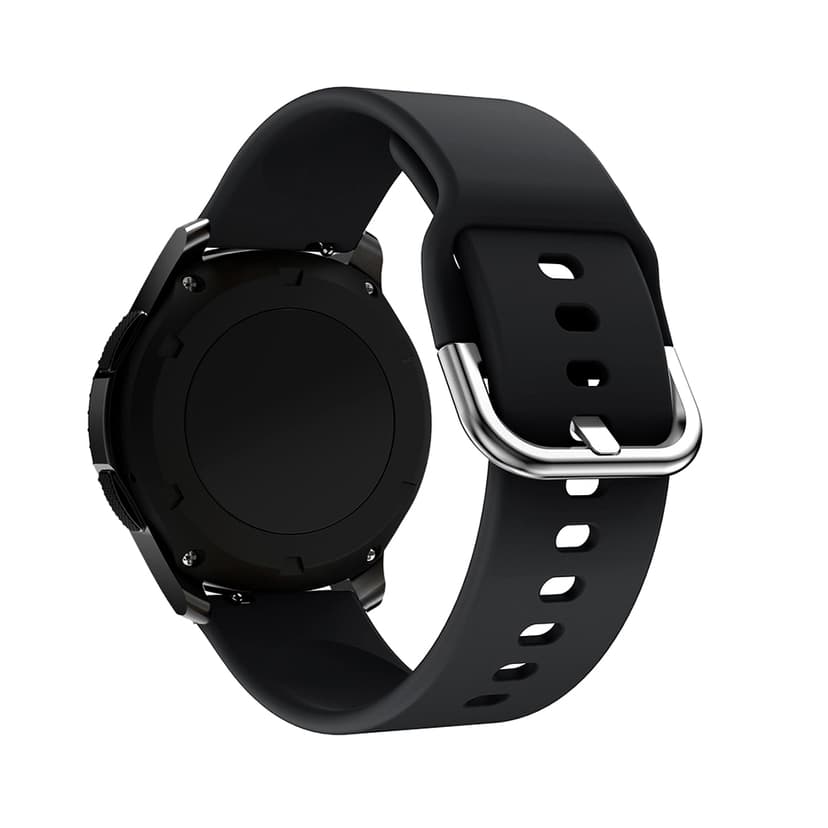 Narukvica za smart watch Silicone Solid 20mm crna-0