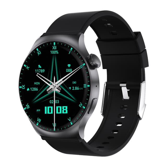 Smart Watch DT4 Mate crni (silikonska narukvica)-0