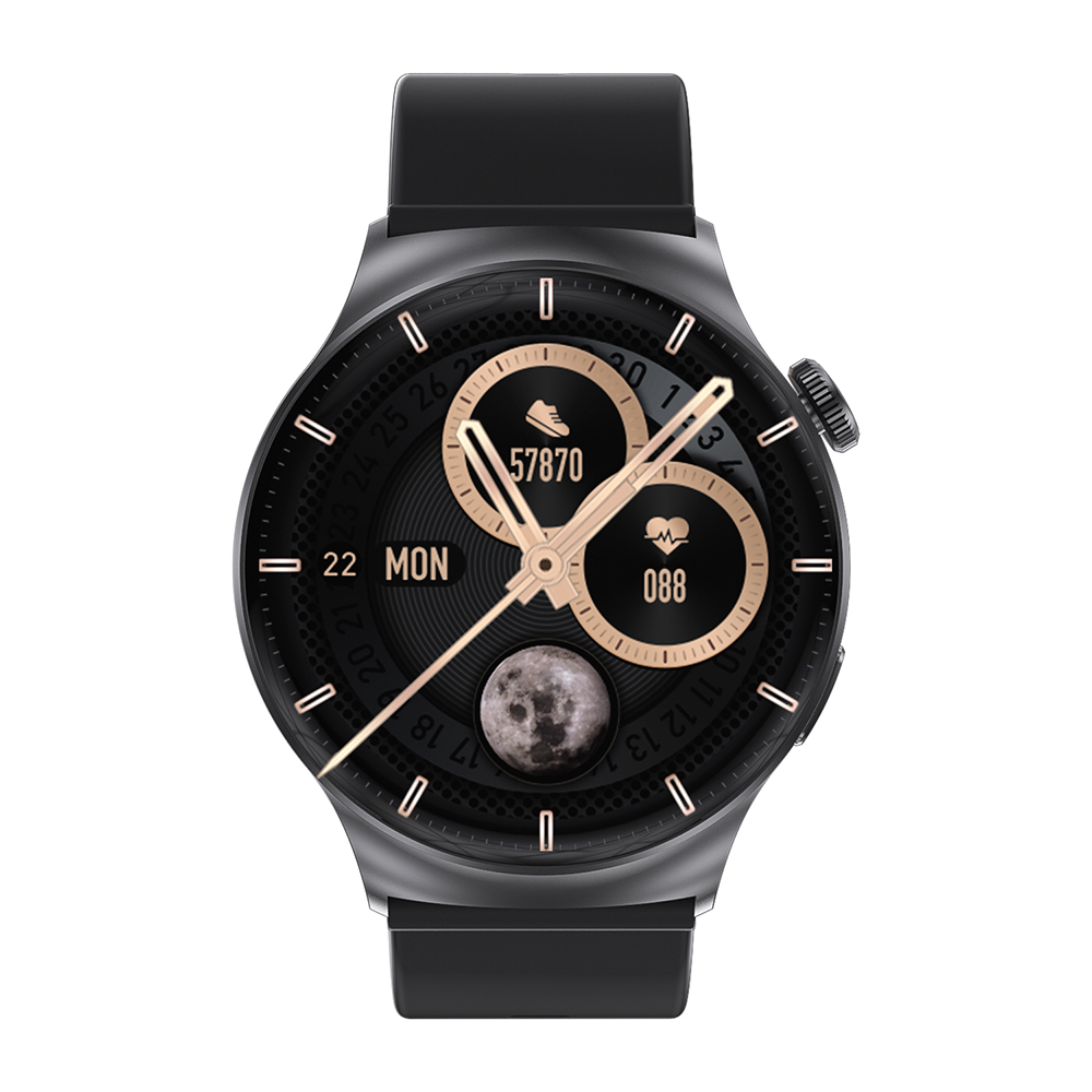 Smart Watch DT4 Mate crni (silikonska narukvica)-1