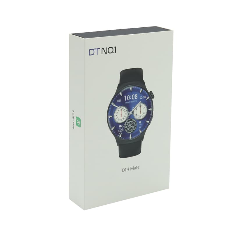 Smart Watch DT4 Mate crni (silikonska narukvica)-8