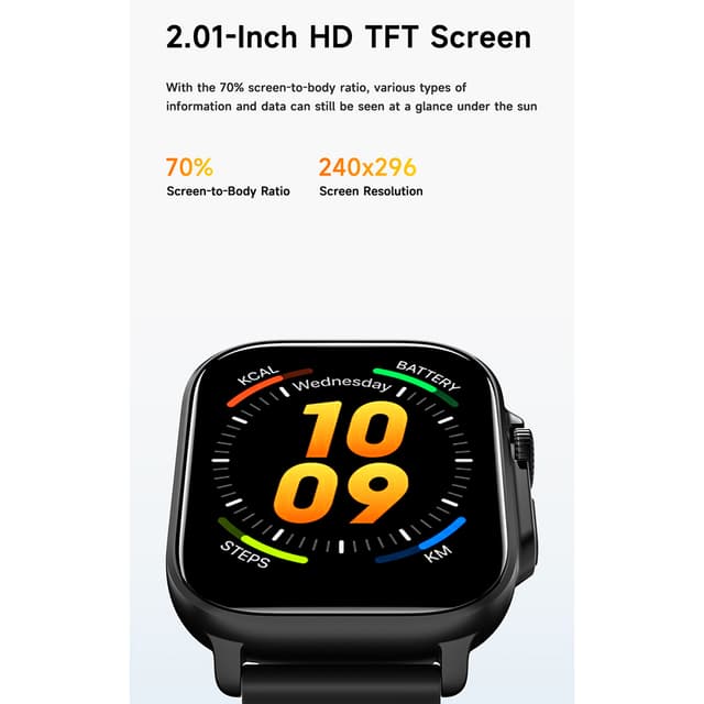 Smart watch AWEI H88 crni-2