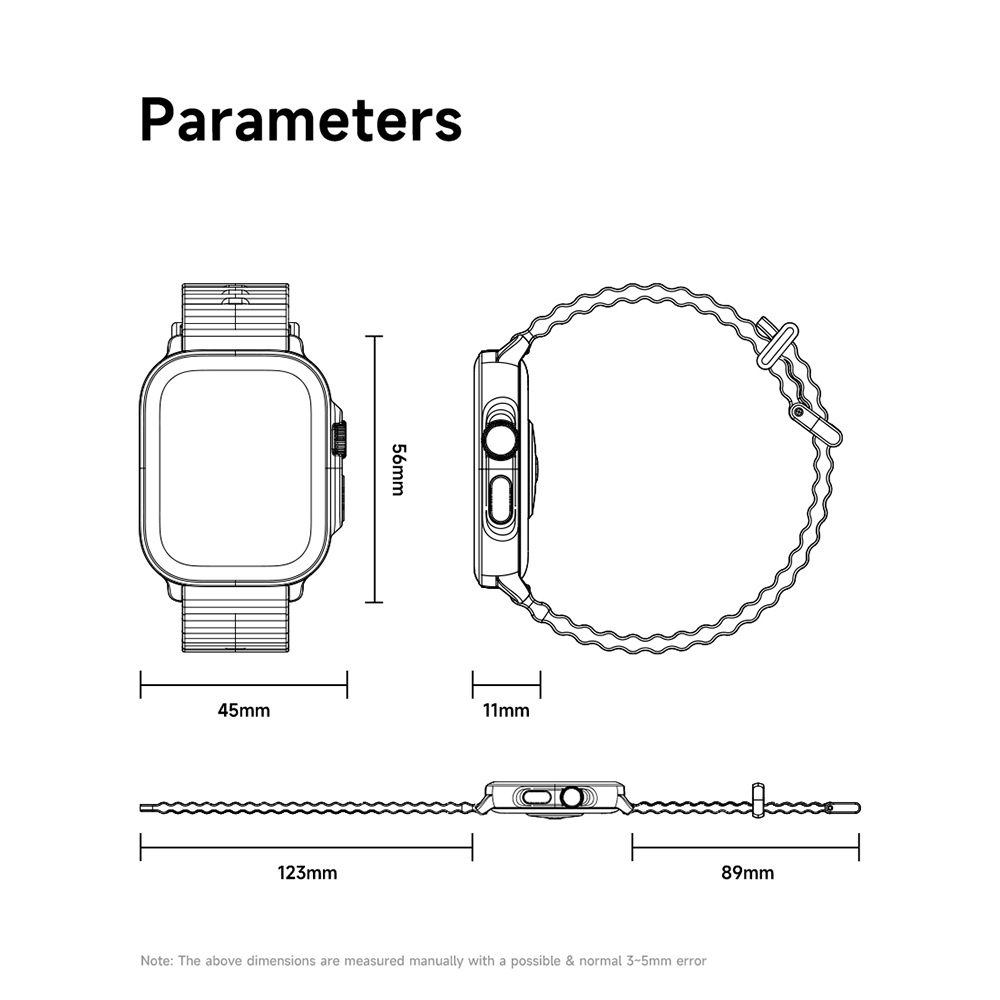 Smart watch AWEI H88 crni-4