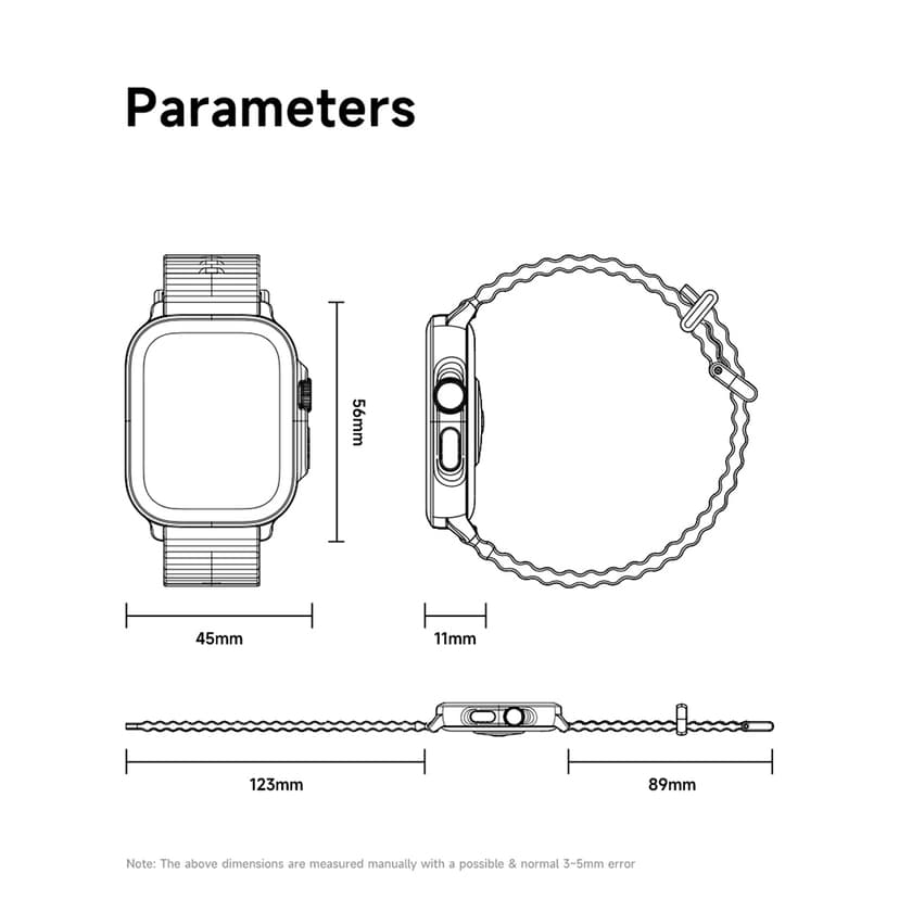 Smart watch AWEI H88 crni-4