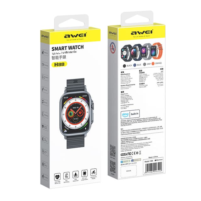 Smart watch AWEI H88 crni-5