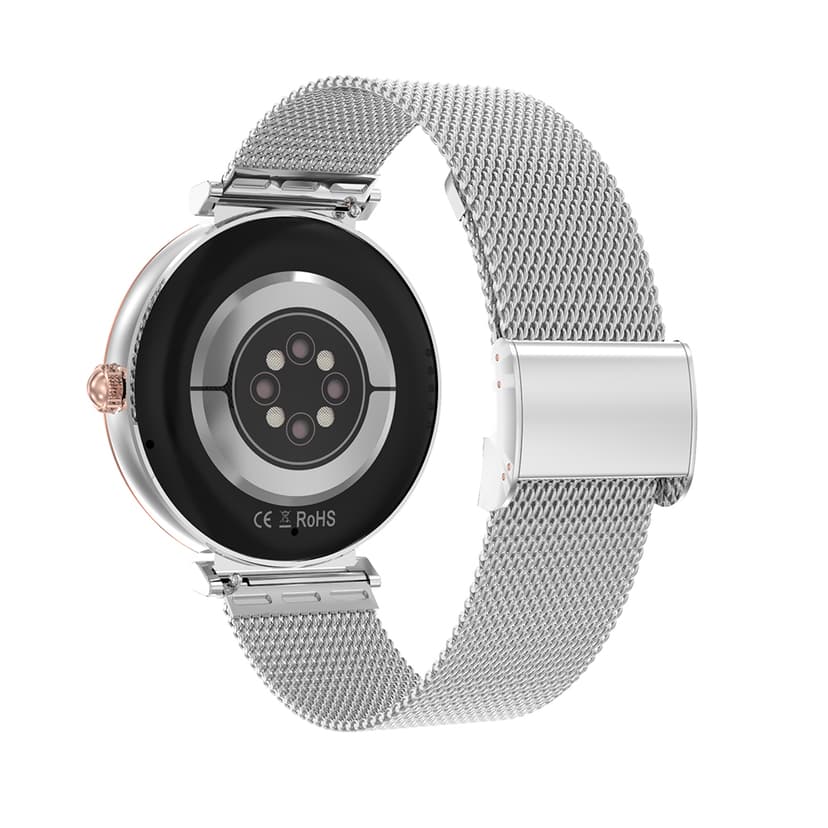 Smart watch DT109 srebrni (silikonska i metalna narukvica)-3