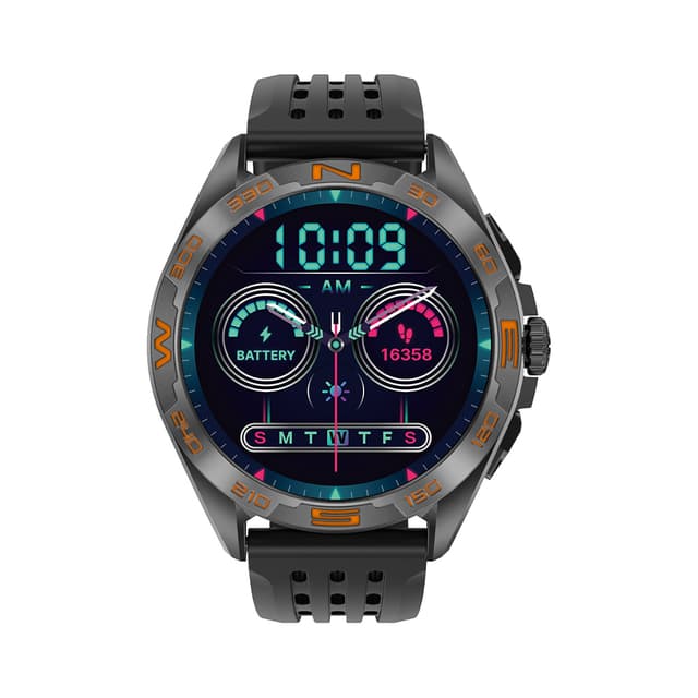 Smart watch DT M1 crni (silikonska narukvica)-1