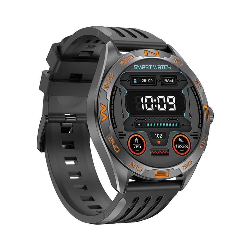 Smart watch DT M1 crni (silikonska narukvica)-2