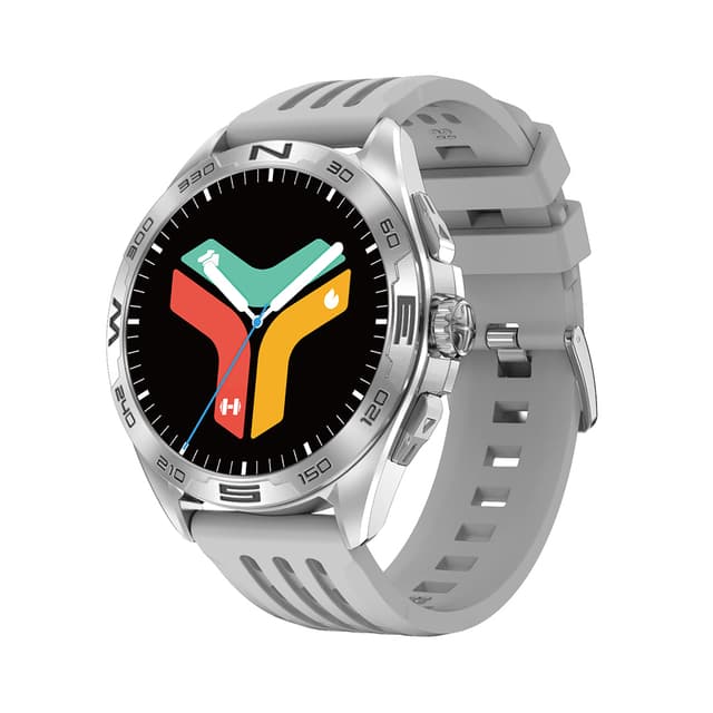 Smart watch DT M1 srebrni (silikonska narukvica)-0