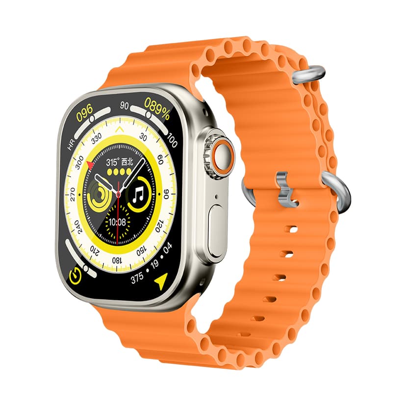 Smart watch WS9 ULTRA 4G narandzasti-2