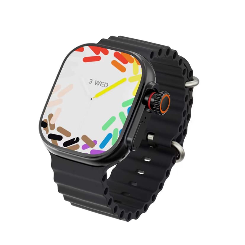 Smart watch 4G Network WATCH ULTRA crni (crna narukvica)-0