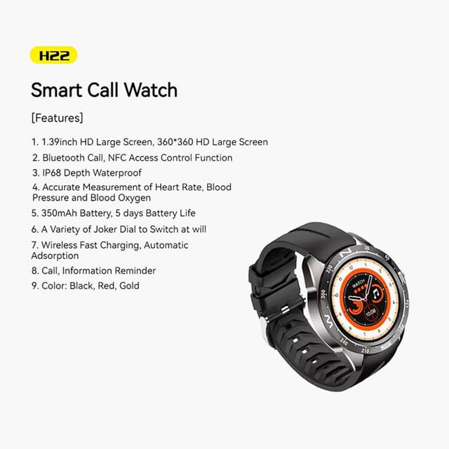 Smart watch AWEI H22 srebrni-3