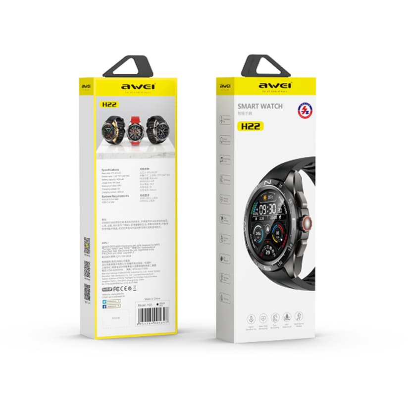 Smart watch AWEI H22 srebrni-4