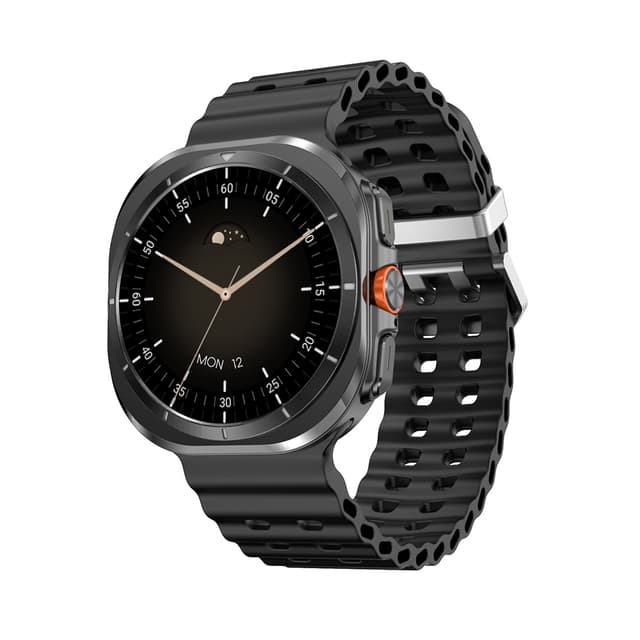 Smart watch DT WATCH ULTRA crni (crna silikonska narukvica)-0