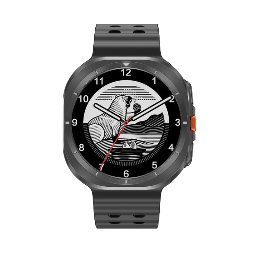 Smart watch DT WATCH ULTRA crni (crna silikonska narukvica)-1