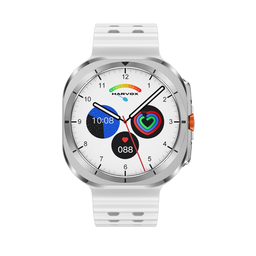 Smart watch DT WATCH ULTRA srebrni (bela silikonska narukvica)-1